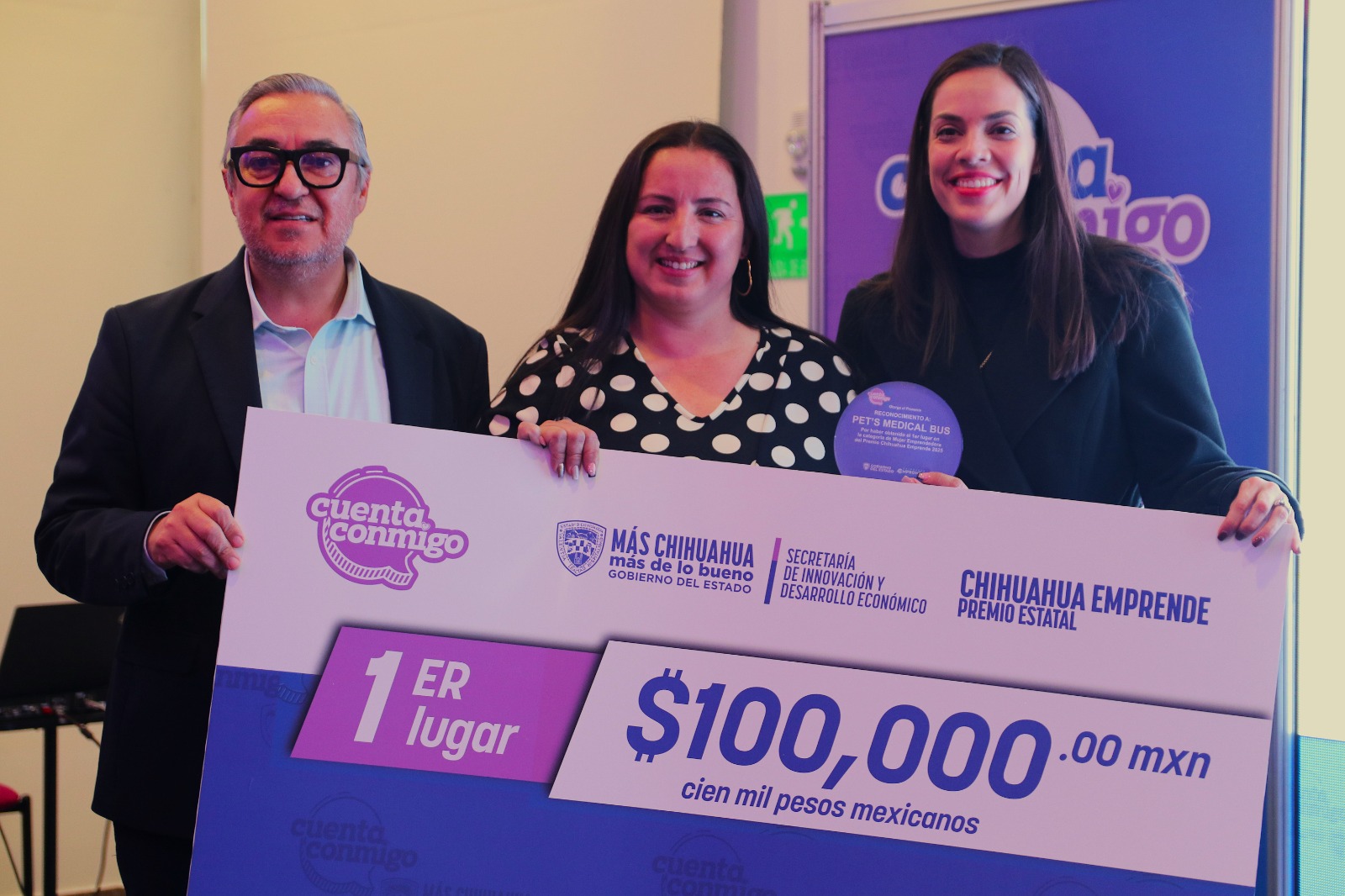 Entregan Premio Chihuahua Emprende 