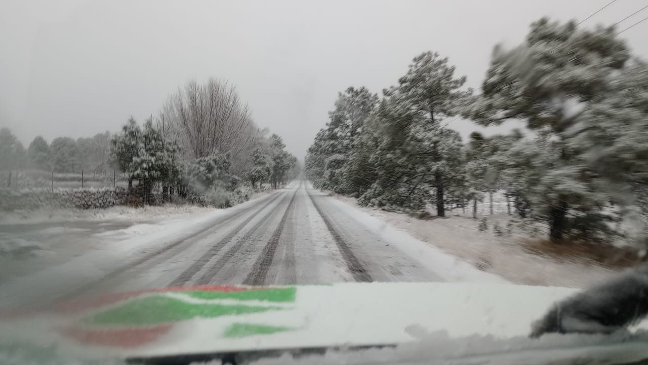 Así lucen 7 municipios por nevadas