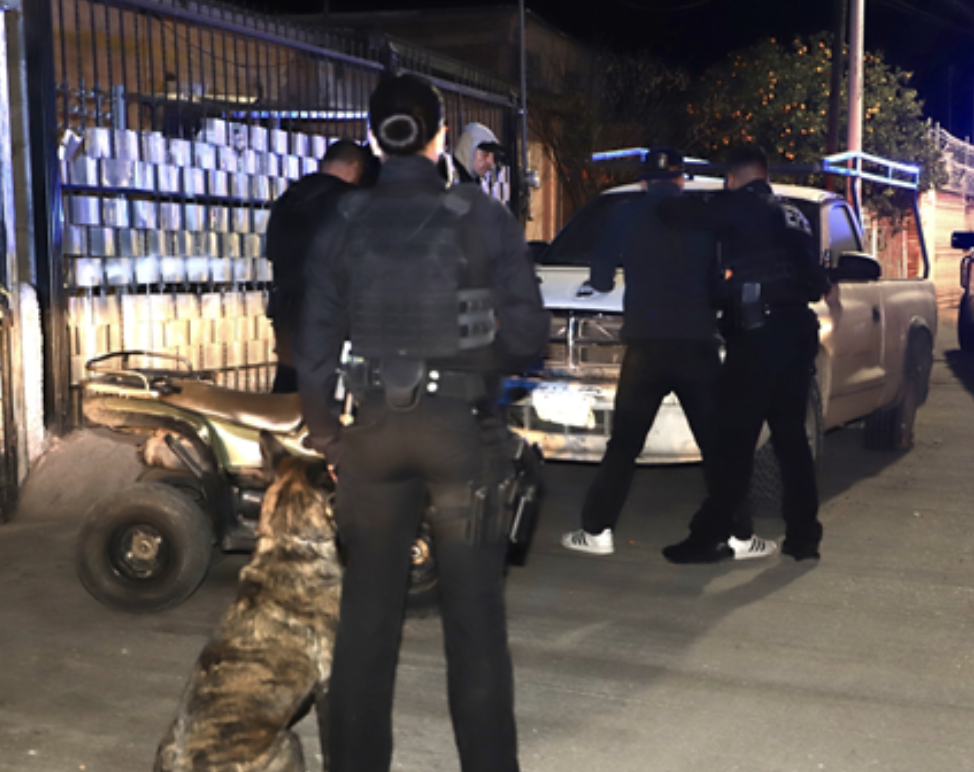 Recuperaron municipales 14 vehículos, aseguró 17 armas y detuvo 256 personas 