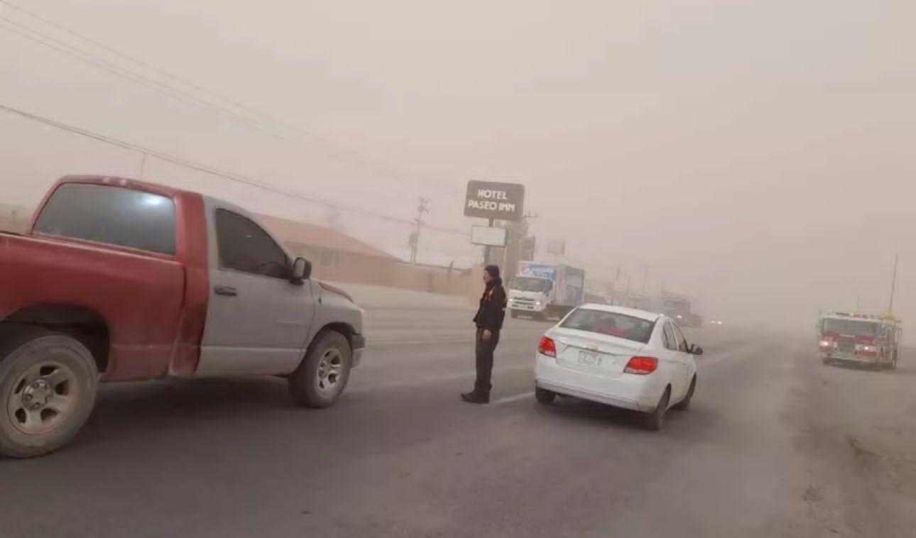 Alertan por ráfagas de viento en la entidad 