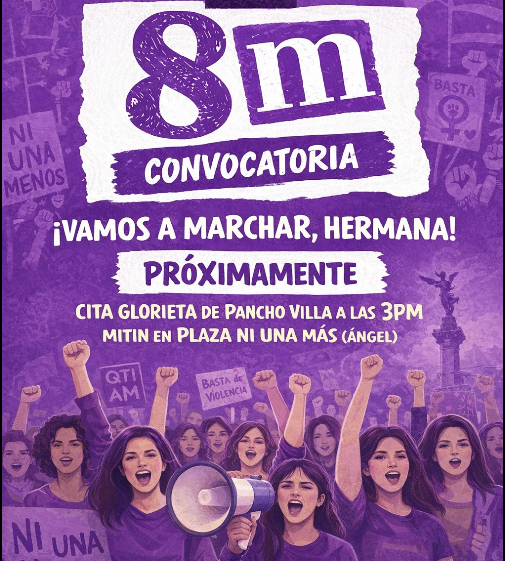 invita Alianza Feminista a marchar el 8M