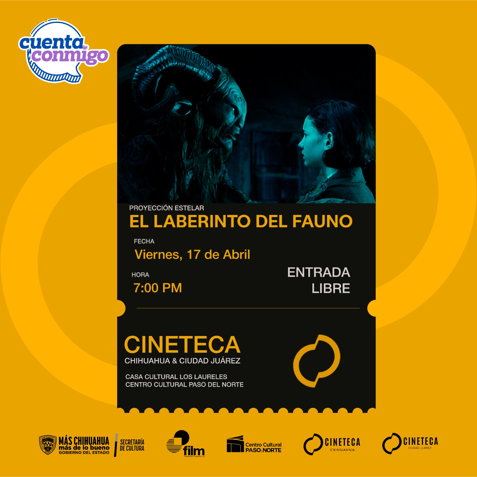 Invitan a función especial de “El Laberinto del Fauno” 