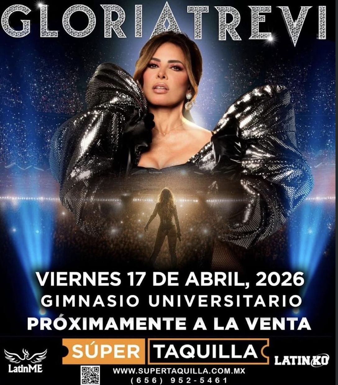 ¡Gloria Trevi llega a Chihuahua!