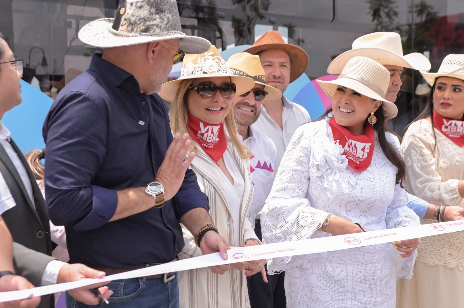 Maru Campos encabeza delegación chihuahuense en la Feria Nacional de San Marcos 