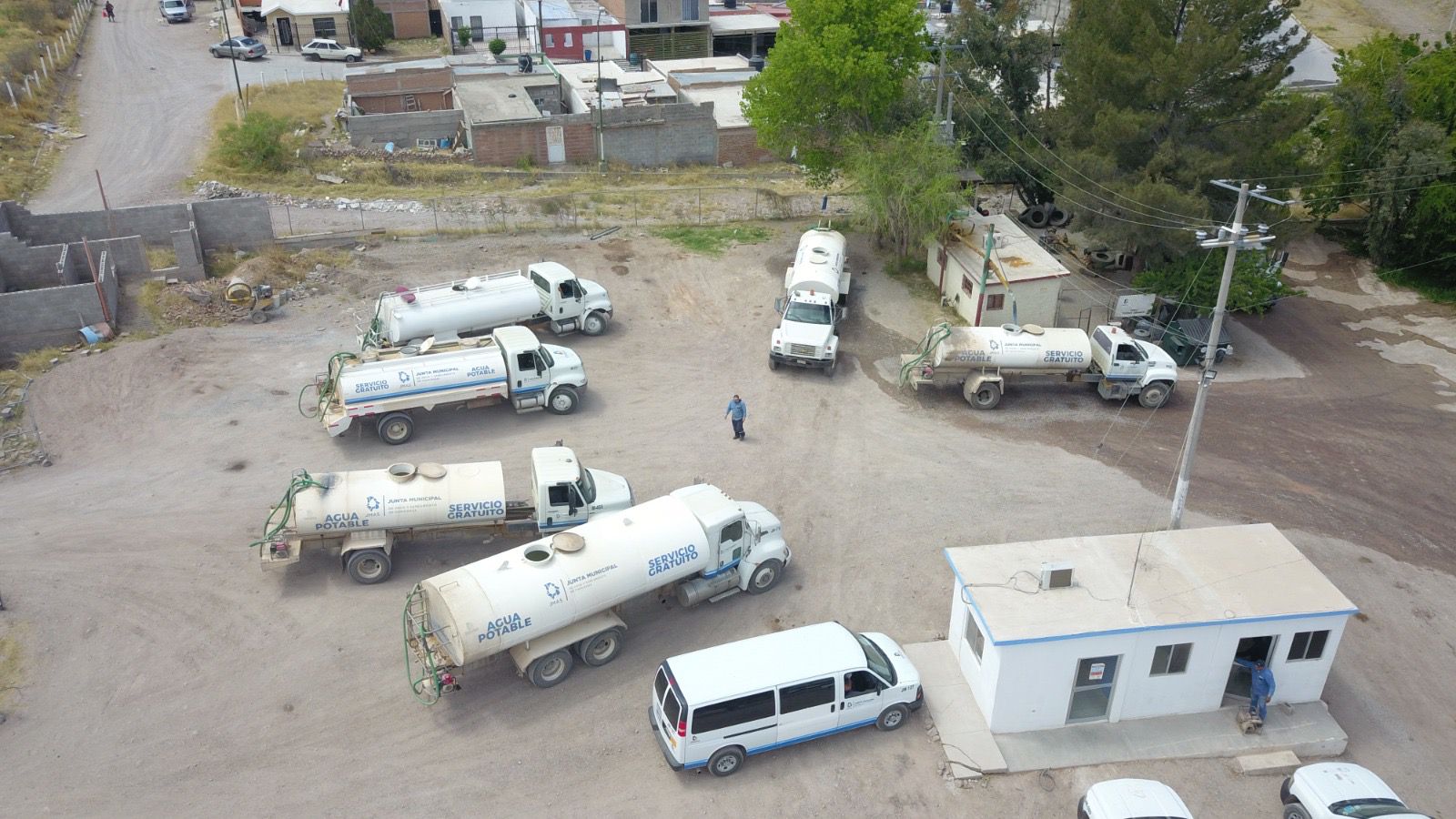 Choque contra poste deja sin agua a colonias de Chihuahua