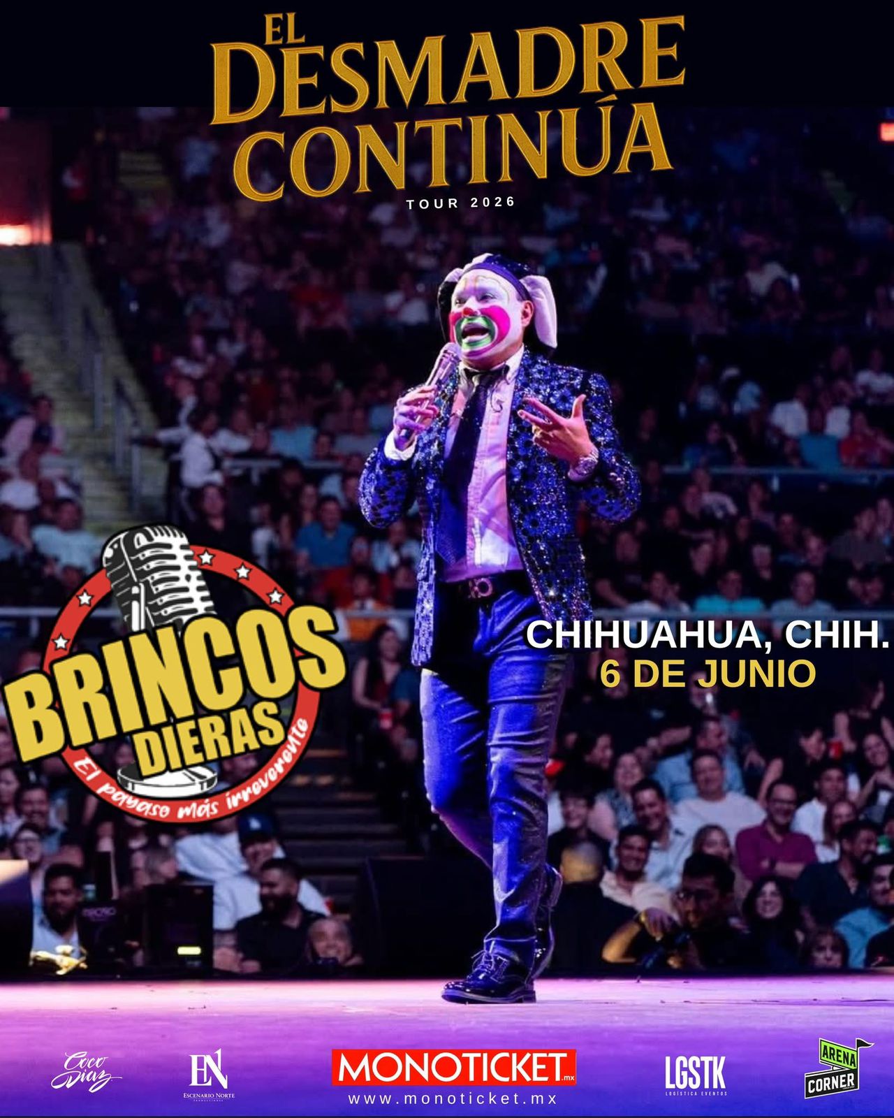 Brincos Dieras llega a Chihuahua 