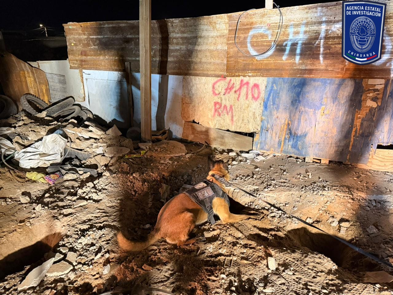 Hallan cuerpo enterrado en patio de vivienda en la colonia Villa Esperanza