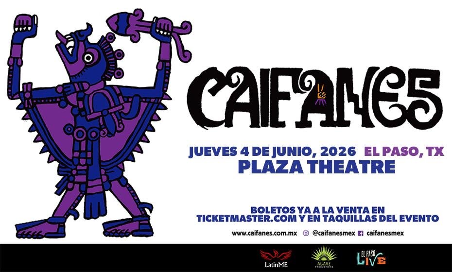 Regresa Caifanes al El Paso, Texas