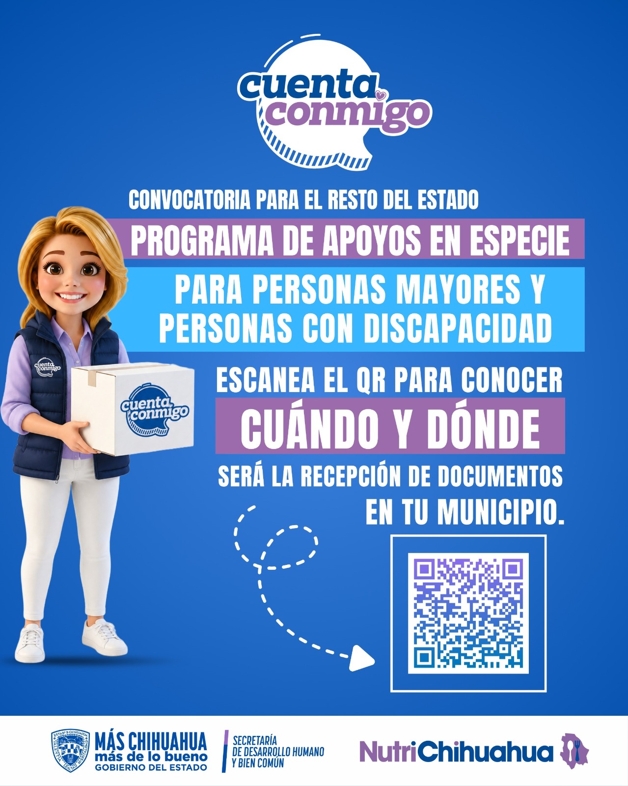 Inicia recepción de documentos para acceder a NutriChihuahua