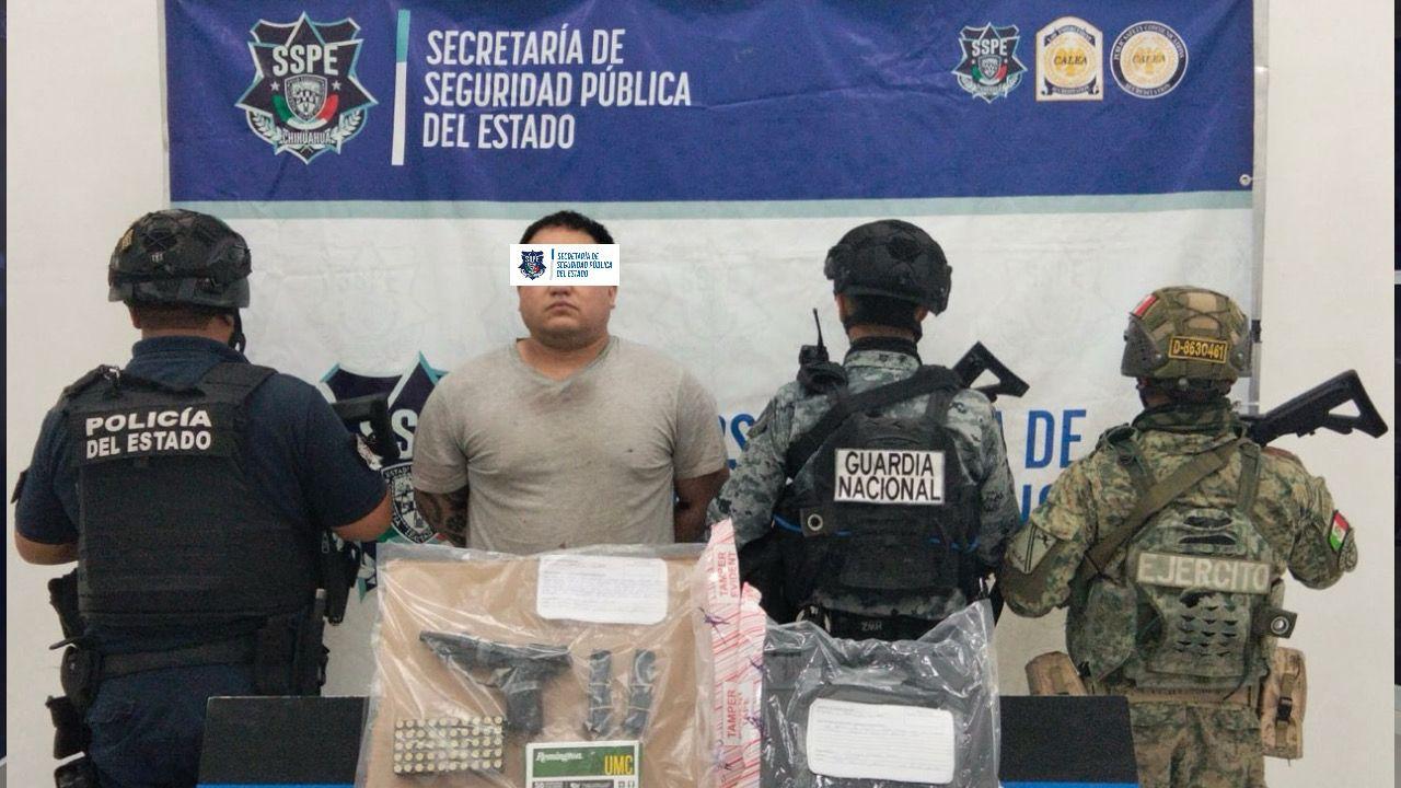 Detienen en Ciudad Juárez a estadounidense armado