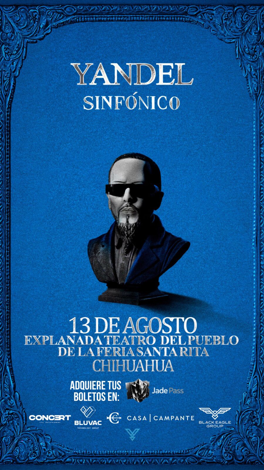 ¡La espera terminó!. Yandel llegará a Chihuahua con espectáculo sinfónico