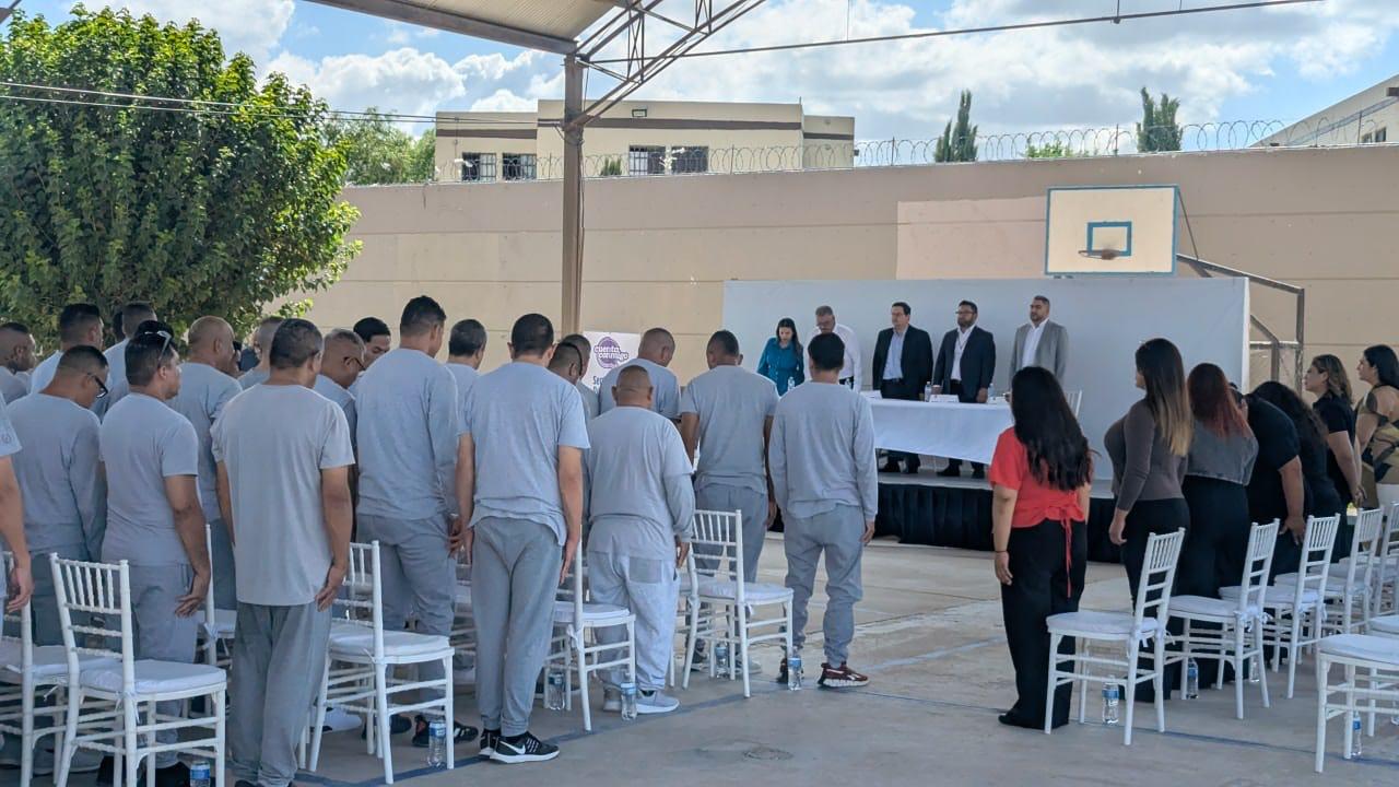 Capacitan a 96 internos del Cereso 3 de Ciudad Juárez en formación laboral 