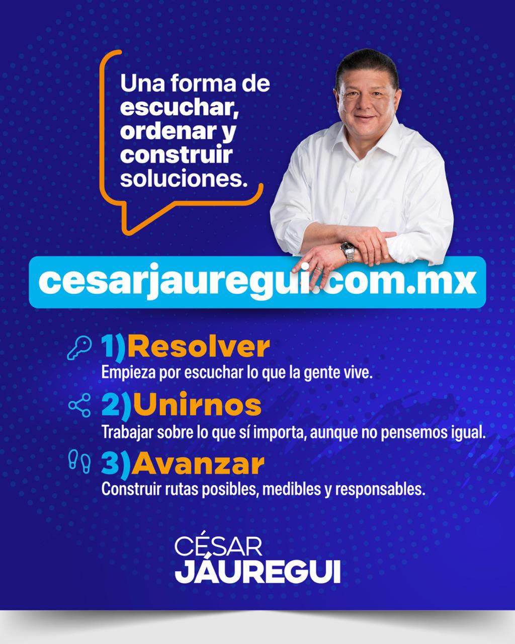 Participa ciudadanía en plataforma de propuestas de César Jauregui 