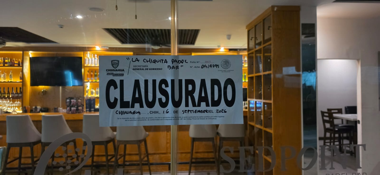 Clausuran 11 establecimientos por violar la ley 