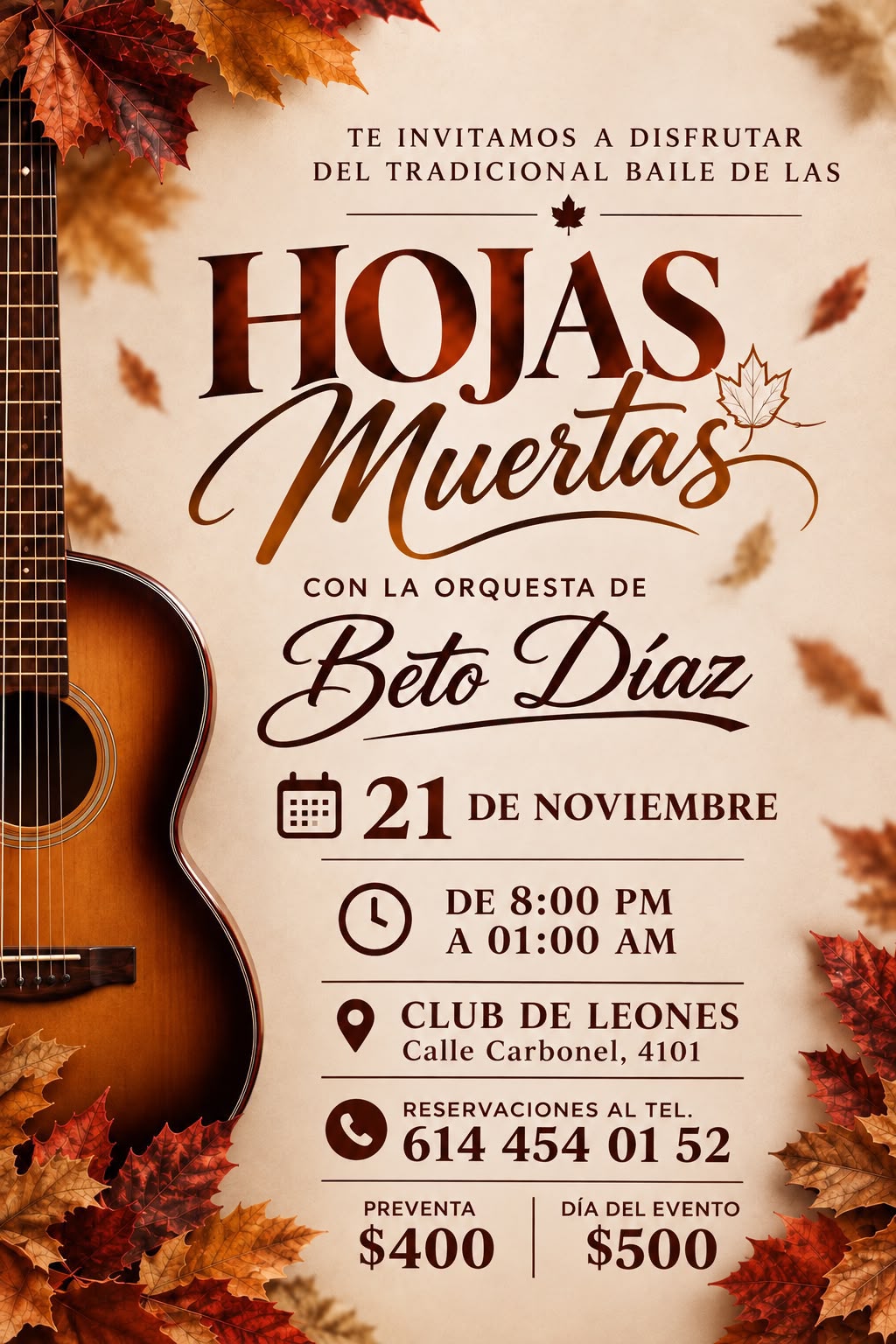 Regresa a Chihuahua el tradicional Baile de las Hojas Muertas 