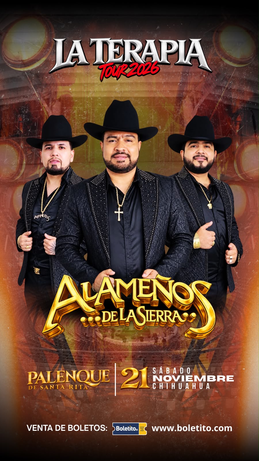 ¡Los Alameños de la Sierra traen “La Terapia” a Chihuahua!