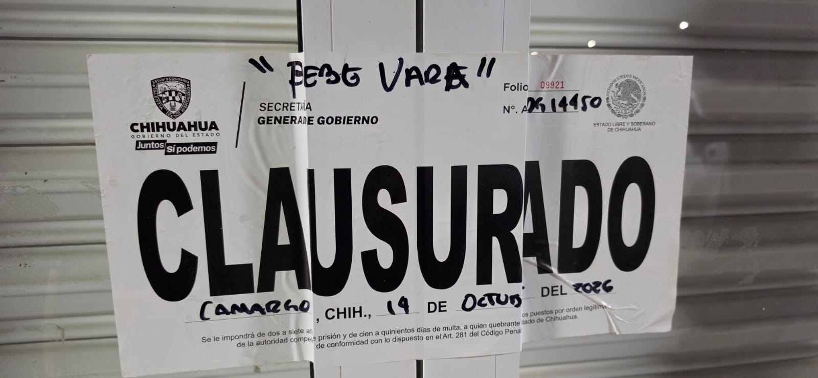 Clausuran 9 establecimientos por incumplir ley de alcoholes