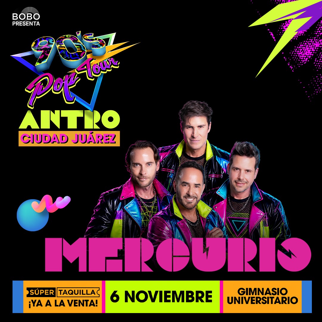 El 90 pop tour / antro regresa a la frontera