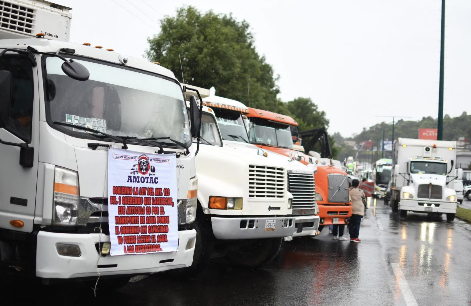 Transportistas protestarán por inseguridad en carreteras